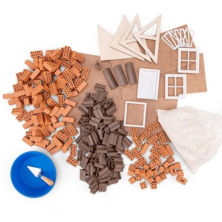 Building set - framework house - 200 pieces